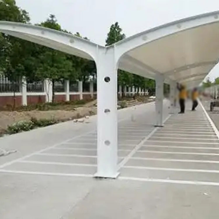 小金县膜结构电动车棚