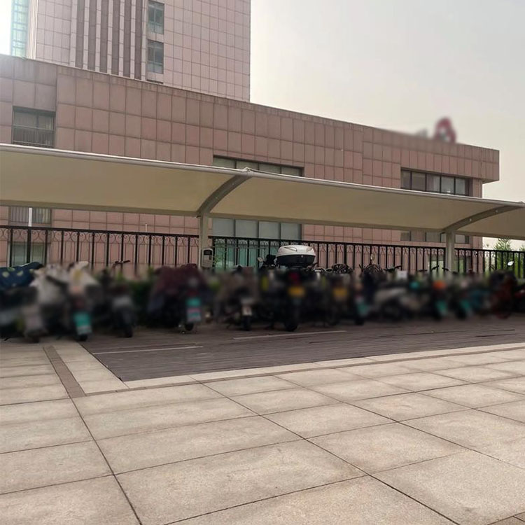 小金县膜结构电动车棚