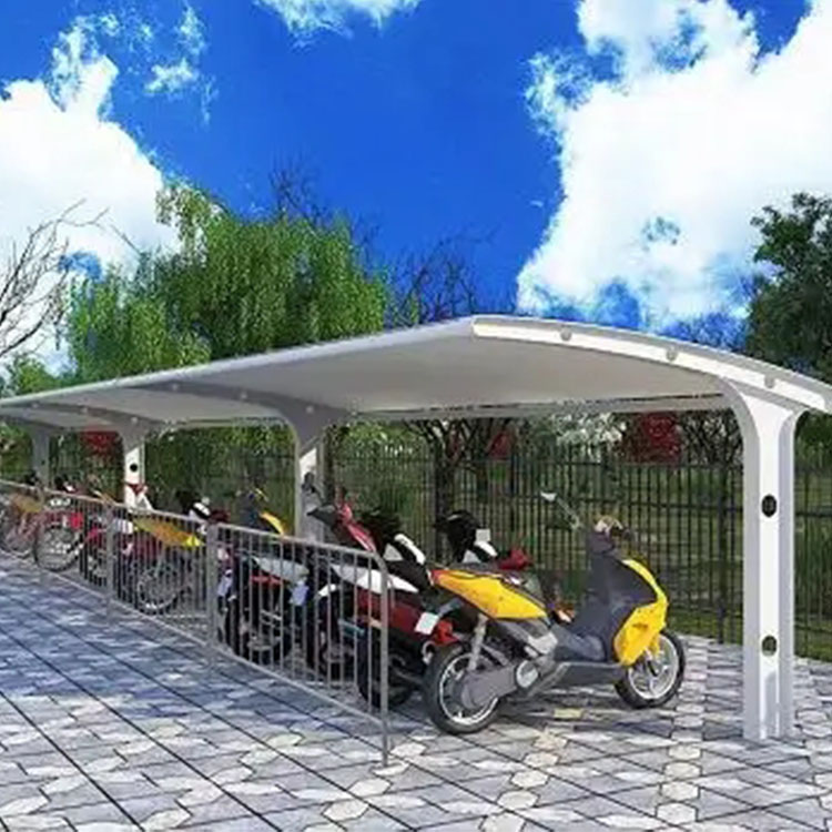 小金县膜结构电动车棚